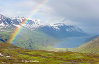 Rainbow at Mjoifjordur (Population: 35)