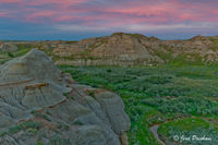 Pink Clouds at Sunset