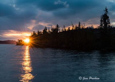Sunrise In Johnstone Strait