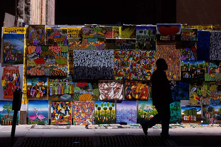 Haitian Art,Manhattan,New York,USA,Summer,Travel