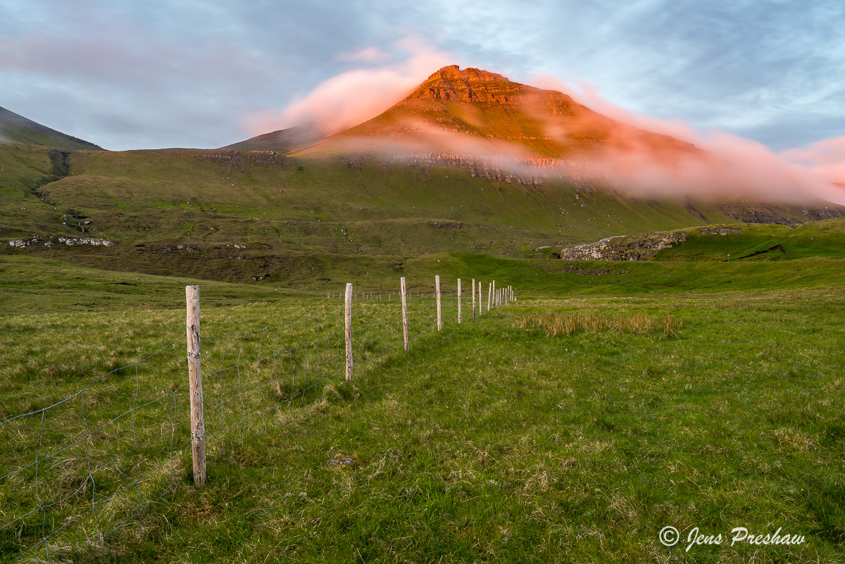 I was actually shooting images in the opposite direction when I turned around and saw the last light of the day illuminating...
