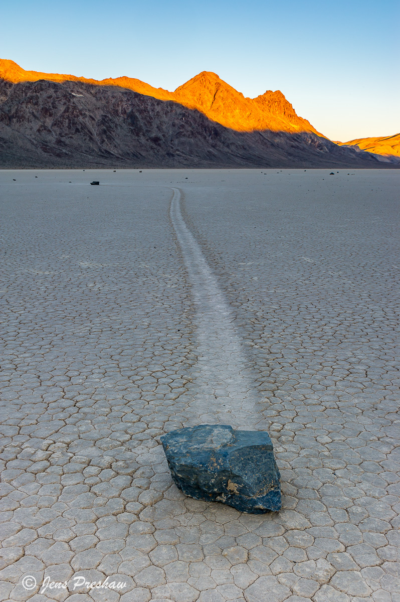 These strolling or sailing&nbsp;stones&nbsp;are boulders that mysteriously move across the playa.