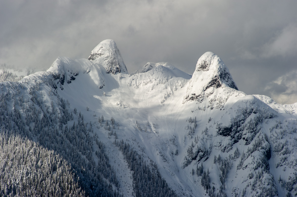 The Lions are a pair of pointed peaks in the North Shore mountains.